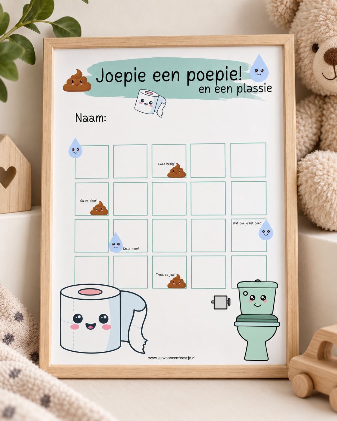 Zindelijkheidposter