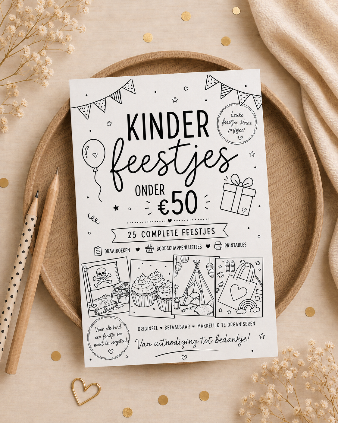 E-book | kinderfeestjes onder de € 50,00