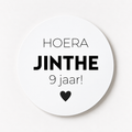 Gepersonaliseerde sticker | 10 stuks | naam + leeftijd (3)