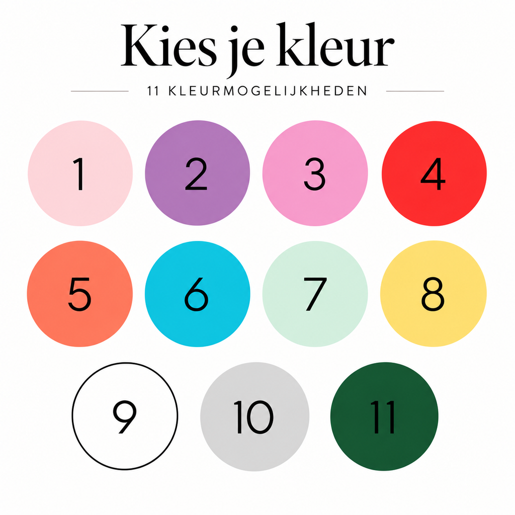 Gepersonaliseerde sticker | 10 stuks | bedankt voor de fijne tijd!