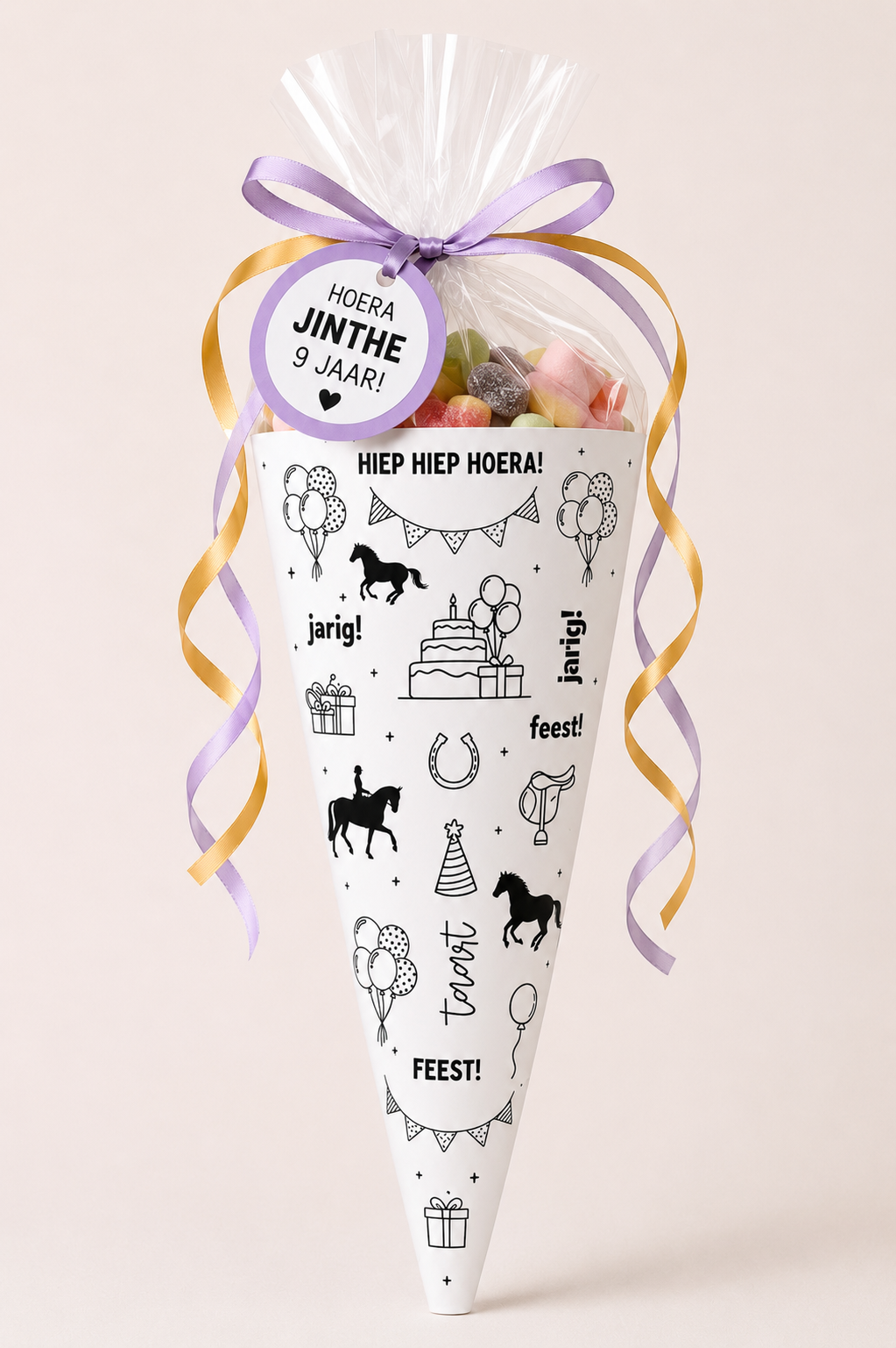 Printable puntzak | Paarden